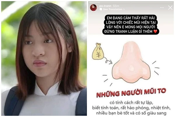 Bị chê mũi to, hot girl “trứng rán cần mỡ” đáp trả cực căng