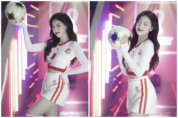 Gái xinh đại diện Tunisia trong Nóng cùng World Cup là ai?