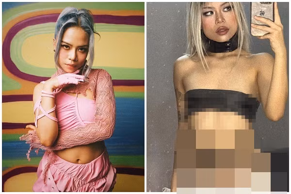 Hết “thả rông”, rapper Gen Z lại mặc áo gây phản cảm