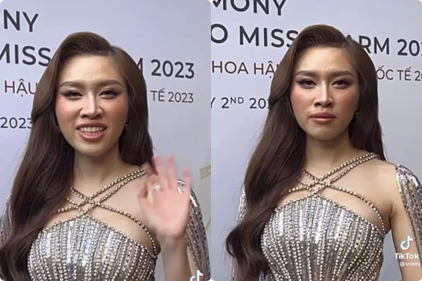 MC Thanh Thanh Huyền lộ da sần sùi kém sang với cam thường