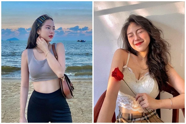 Lộ danh tính gái xinh Đà Nẵng nổi như cồn nhờ bức ở biển