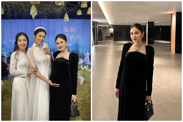 “Hot girl đi nhầm sân golf” khoe ảnh bầu bí khi dự tiệc cưới