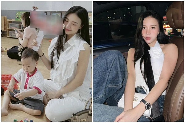 “Hoa khôi hàng không” làm mẹ hai con cứ xuất hiện là “gây sốt“