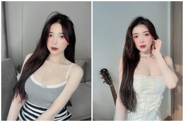 Hot girl 10x Hà thành da trắng phát sáng, đẹp tựa nàng thơ