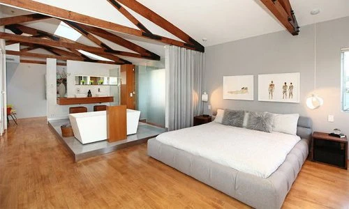 Cách thiết kế phòng tắm trong phòng ngủ đẹp "quên sầu"