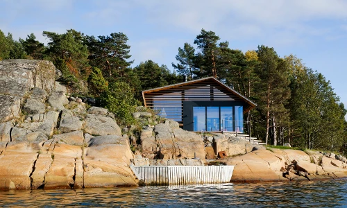 Ngất ngây với ngôi nhà cạnh biển có view đẹp hút hồn