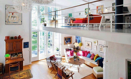 Những mẫu tầng lửng đơn giản nhưng đẹp hút hồn