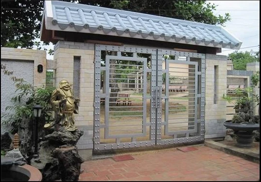 Ngắm loạt mẫu cổng nhà đơn giản nhưng siêu đẹp