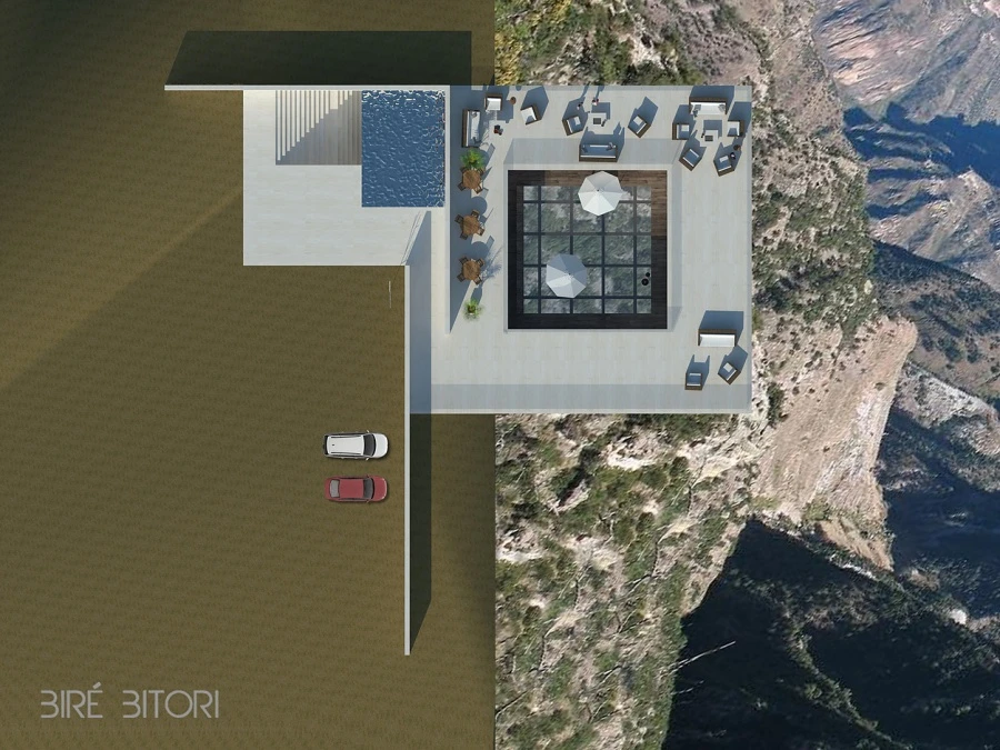 Cận cảnh nhà hàng độc đáo nằm chênh vênh trên mép núi