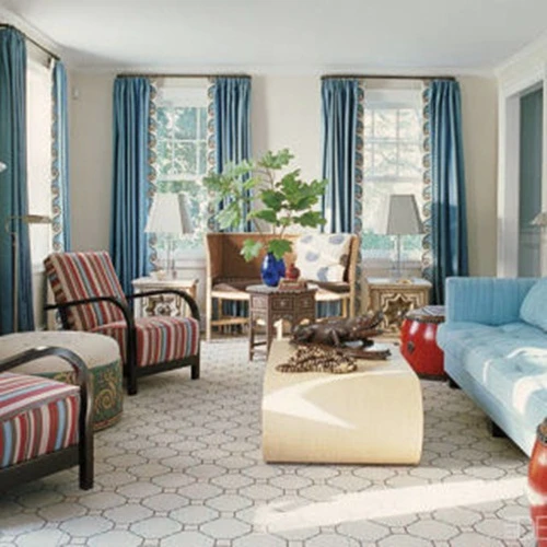 Tìm kiếm chiếc rèm cửa hoàn hảo cho phòng khách 