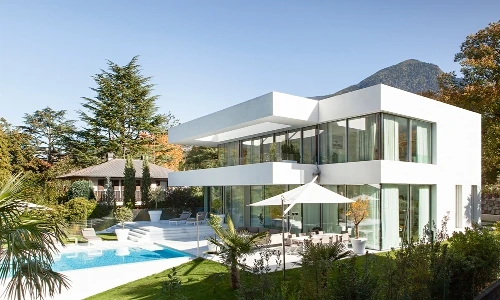 Ngất ngây biệt thự trắng muốt đẹp tinh khôi