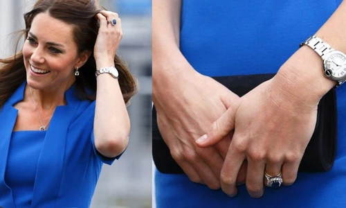 Loạt trang sức kim cương giá khủng Hoàng tử William tặng Công nương Kate