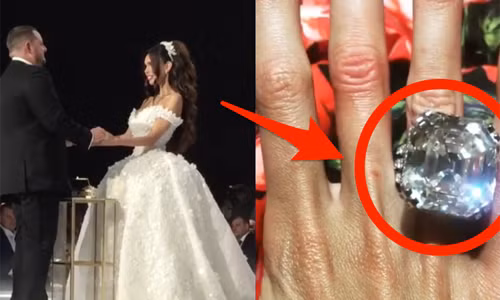 Đám cưới khủng nhất nước Nga, nhẫn cưới 10 triệu USD gây choáng