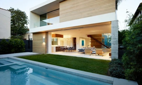 Ngắm biệt thự hiện đại với 4 bề là cây xanh đẹp nao lòng