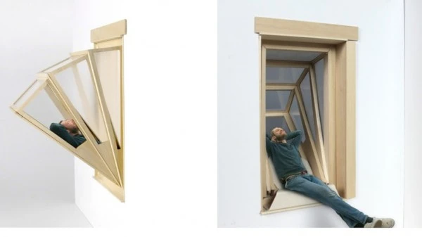 Ngắm thiết kế cửa sổ gập More Sky vô cùng mới lạ, độc đáo 