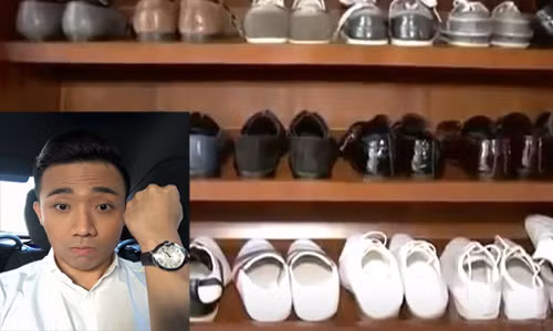 Bộ sưu tập hàng hiệu đắt “khủng khiếp” của Trấn Thành 