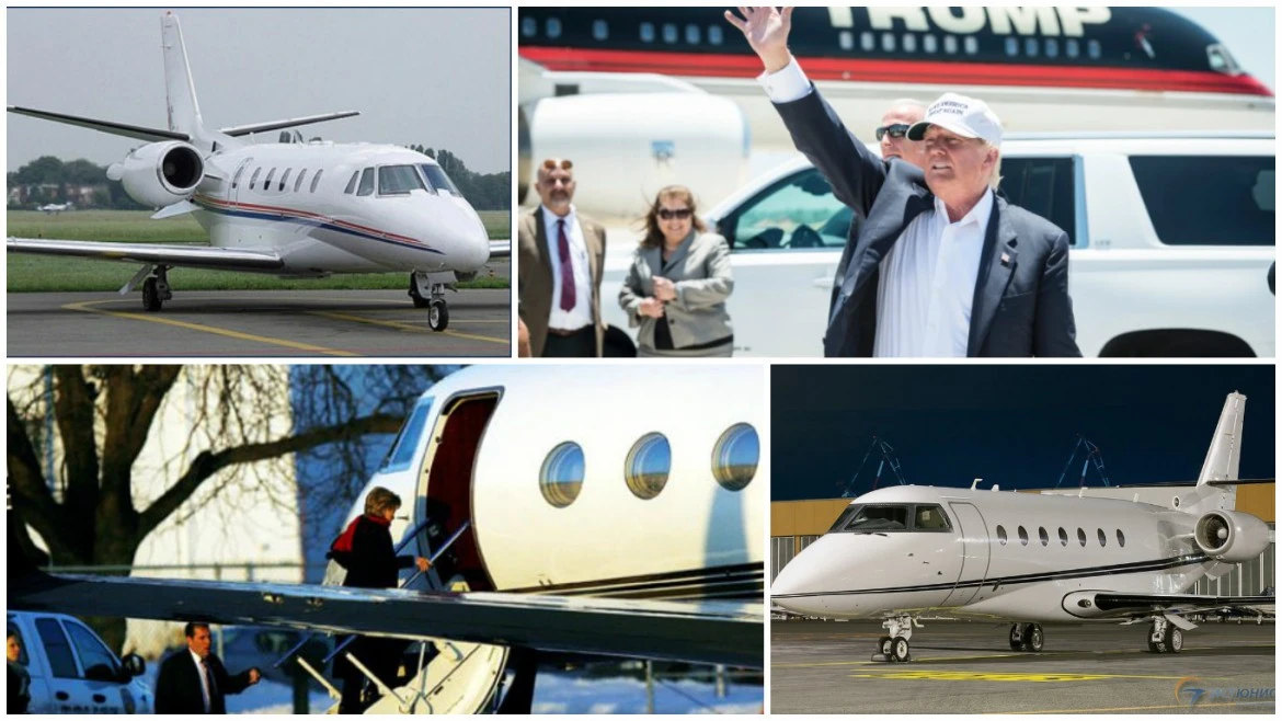 Bộ sưu tập siêu phản lực của ứng cử viên nhà Trắng