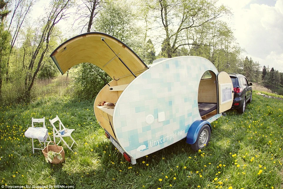 Tận mục phòng du lịch di động tiện nghi và độc đáo