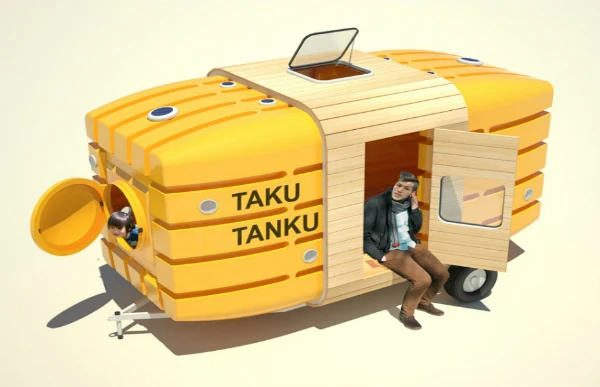 Nhà được làm từ bể nước vẫn sang chảng, sành điệu