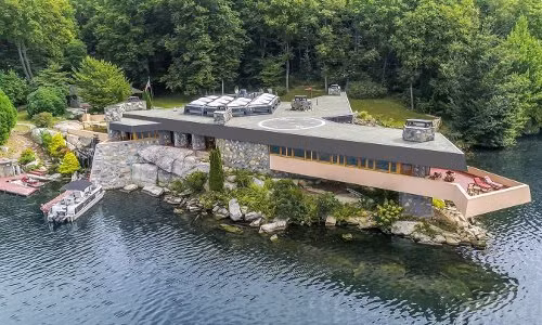 Toàn cảnh nhà trên đảo giá trăm tỷ đẹp như tranh vẽ