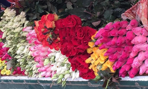 Giá hoa tươi tăng "nóng" trước dịp lễ Valentine 2017