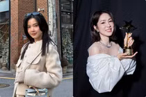 Hot face sao Việt: Midu dạo chơi Seoul Hàn Quốc trong cái lạnh -9 độ C