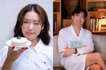 Hot face sao Việt: Khả Ngân mừng sinh nhật với biểu cảm đáng yêu