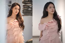 Trương Mỹ Nhân tuổi 31 xinh như búp bê, đôi chân 1m2 vẫn gây mê