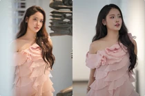 Trương Mỹ Nhân tuổi 31 xinh như búp bê, đôi chân 1m2 vẫn gây mê