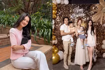 Hot face sao Việt: Phương Trinh Jolie đón sinh nhật bên chồng con
