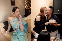 Hot face sao Việt: Bảo Thy cười 'tít mắt' khi được ông xã tổ chức sinh nhật