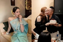 Hot face sao Việt: Bảo Thy cười 'tít mắt' khi được ông xã tổ chức sinh nhật