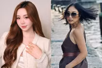 Hot face sao Việt: Đoan Trang thả dáng trên đường phố Boston