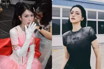 Hot face sao Việt: Ngọc Trinh lên đồ lộng lẫy như công chúa