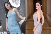 Phương Oanh "hớp hồn" fan khi diện váy ôm sát khoe vóc dáng