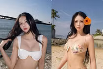 Phí Phương Anh gây sốt với thời trang khoét sâu, khoe vòng một tràn viền