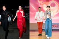 Hot face sao Việt: Vợ chồng Hồ Ngọc Hà tay trong tay tại một sự kiện