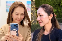 Nhan sắc tuổi 44 của mẹ đơn thân Kim Hiền gây chú ý