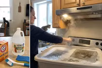 Mẹo tẩy vết dầu mỡ lâu ngày trên máy hút mùi hiệu quả