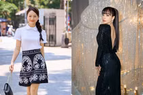 Hot face sao Việt: Lan Phương thả dáng trẻ trung trên phố