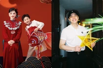 Hot face sao Việt: Lâm Khánh Chi chụp bộ ảnh Trung thu cùng con trai
