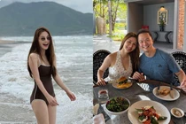 Diễm My 9X gây chú ý với sắc vóc gọn gàng sau một năm sinh con