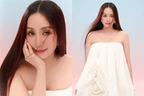 Khánh Thi hút mọi ánh nhìn khi khoe vai trần ở tuổi 43