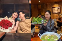 Hot face sao Việt: Lê Âu Ngân Anh cùng ông xã kỷ niệm 3 năm ngày cưới