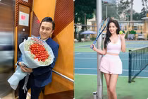 Hot face sao Việt: Lam Trường ôm bó hoa dâu tây từ fan