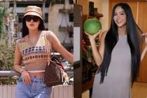 Hot face sao Việt: H'Hen Niê khoe mái tóc đen dài, óng mượt trong thai kỳ