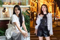 Lưu Hương Giang tận hưởng ngày nắng đẹp