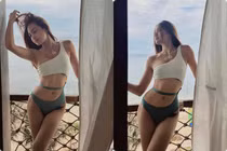 Thùy Anh diện bikini "đốt cháy" mùa hè, lộ hình xăm hiểm hóc