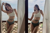 Thùy Anh diện bikini "đốt cháy" mùa hè, lộ hình xăm hiểm hóc