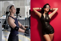 Sơn Tùng M-TP khoe cơ bắp trong phòng tập gym